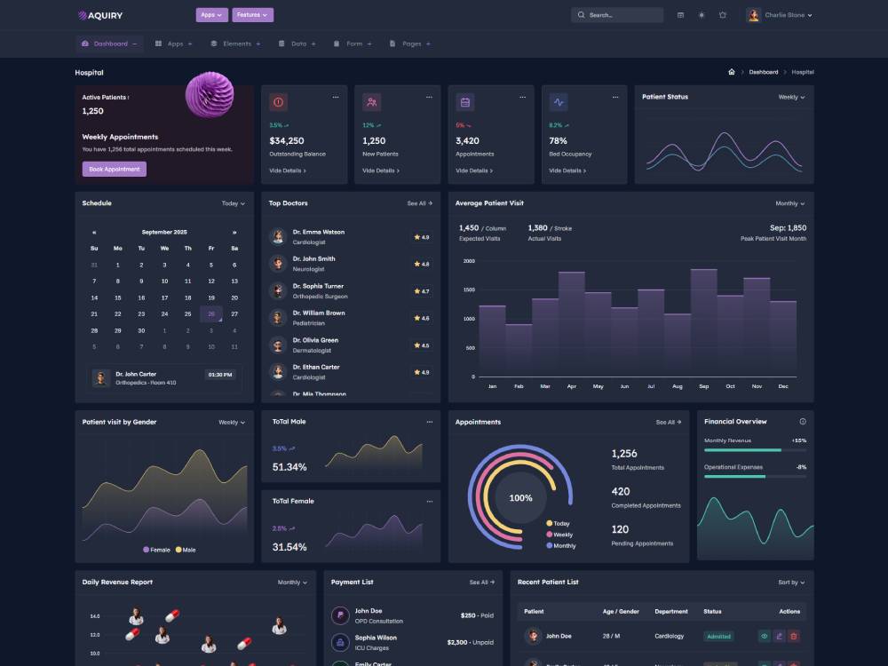 Horizontal Layout